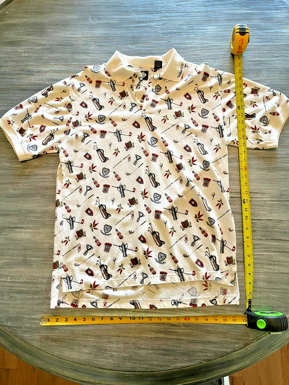 Tabasco Golf Polo –Vintage Heat, Collector Favorite- Large
